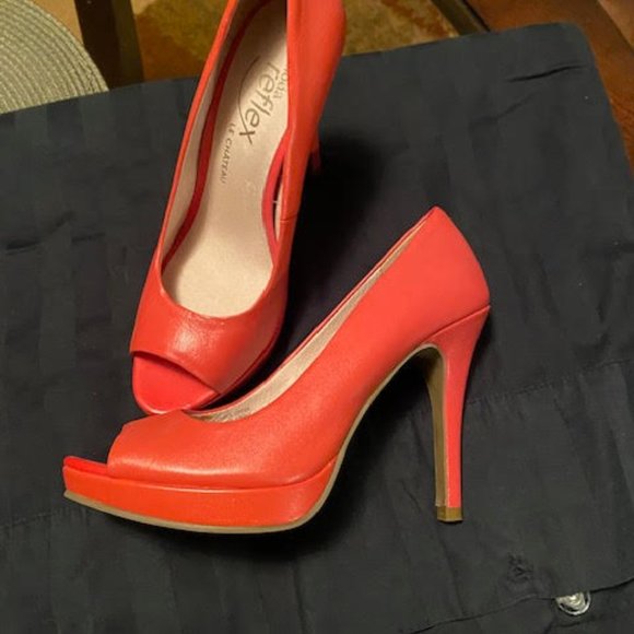 Le Chateau Reflex Moto 4" platform heels - Picture 1 of 4